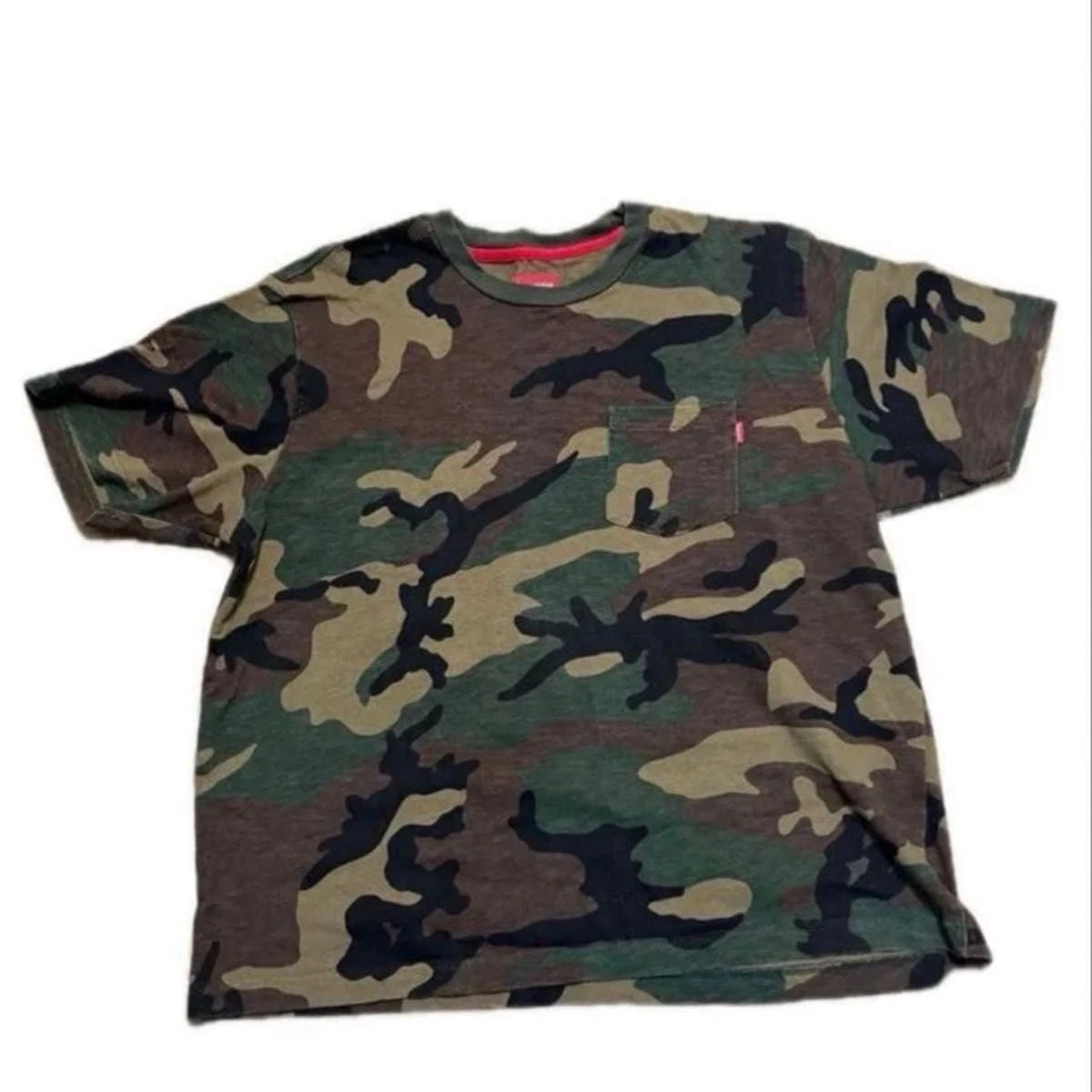 未使用品 SUPREME × Hanes迷彩 L/S TEE M/Mサイズ Supreme男式迷彩T恤| eBay