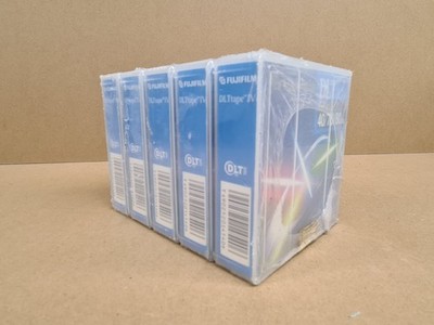 5er Pack Fujifilm DLT Tape IV 12,65mm 40/70/80 GB unbenutzt in OVP