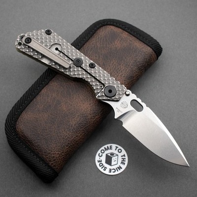 RARE! Strider Knives SnG DGG, Titanium/OD Green G10, MagnaCut, w/ NGMCo Clip