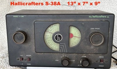 Hallicrafters S-38A Radio - as found - for restoration.  Looks Complete.
