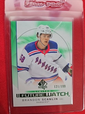 Brandon Scalin RC Green Future Watch Limited /199 2024-25 SP Authentic