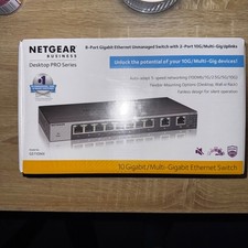 NETGEAR GS110MX 10G Multi-Gigabit Ethernet Switch ? New Sealed