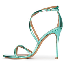 Women's Sandals Peep Toe Stilettos High Heel Strap Wedding Party Shoes Clubwear