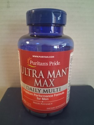 Puritan's Pride Ultra Man Max - 90 Caplets