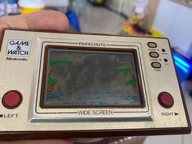 Nintendo Game & Watch WS Parachute PR-21 Made in Japan 1981 - Burned Screen but