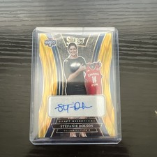 2025 Panini Select WNBA Stephanie Dolson AUTO DRAFT SELECTS GOLD Mystics#5/10!!