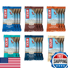 Clif Bar - Energy Protein Bars - Variety Pack - 6 Flavors - Made Organic Oats -