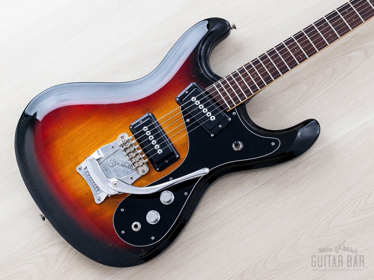 1970s Mosrite Ventures Model Vintage Electric Guitar w/ Case