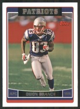 2006 Topps #139 Deion Branch New England Patriots 46185