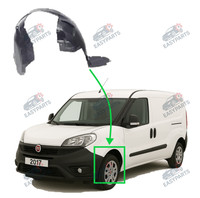 Radlauf StoßStange Locaro Reparatur Vorne Links FüR Fiat Doblo 2015 - 2022