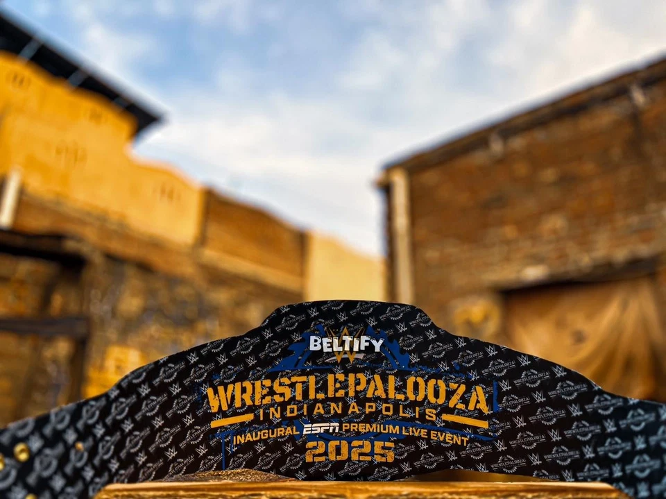 WrestlePalooza 2025 Undisputed Championship Replica Title Belt - Image 4 of 4