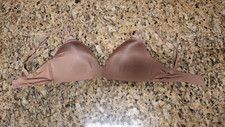 Skims Wireless Brown Beige Lined T Shirt Bra 38D