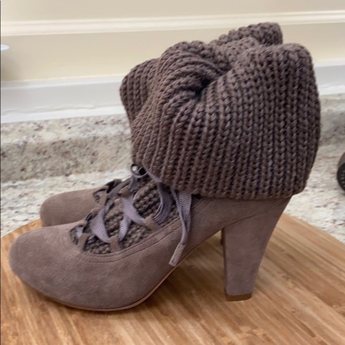 See by Chloe lace up sock bootie