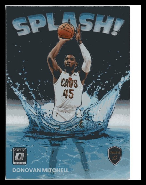 2022-23 Donruss Optic #3 Donovan Mitchell Splash!