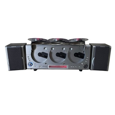 Emerson MS3106 Triple Playe Linear 3 CD Changer AM FM - AS IS For