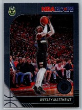 #75 Wesley Matthews 2019-20 Hoops Premium Stock Milwaukee Bucks