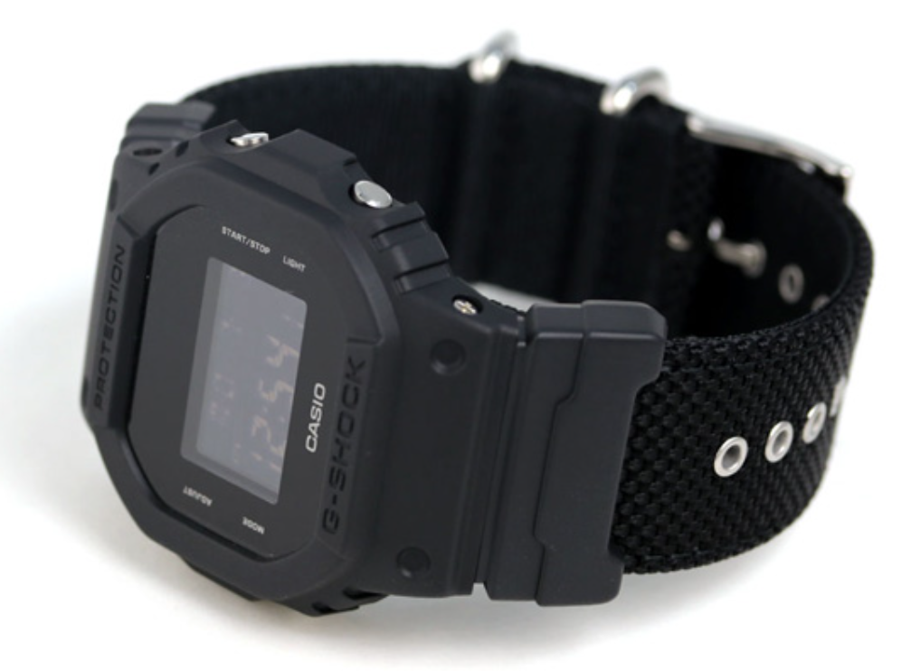 Casio G-SHOCK Watch DW-5600BBN-1D Military Black Brand Negative