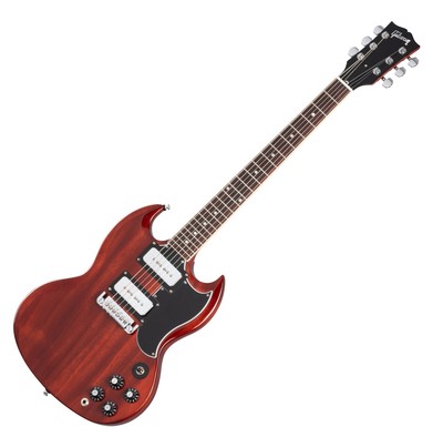 B-WARE Gibson Tony Iommi SG Special Vintage Cherry E-Gitarre Double-Cut Koffer