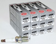 12 Pack Genuine Ngk 2756 V-power Spark Plug Bkr6e11 For 02-04 Mercedes C32 Slk32