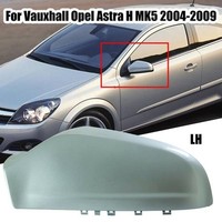 1 X TüRspiegel Abdeckung Links FüR Opel Astra H MK5 2004-09 Silber Grau