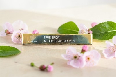 BROW BAR BY REEMA Beauty True Brow Microblading Pen DARK BROWN | 3.7g New NIB