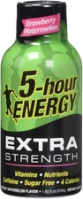 5-Hour Energy Extra Strength Strawberry Watermelon Energy Shot 1.93 Oz. Bottle
