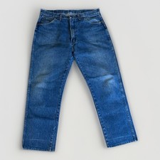 1970's Men's Wrangler Denim Jeans. Style 0915 SWK 36x30 Made In USA