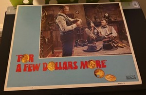 For A Few Dollar More 11"x14"lobby cardClint Eastwood Lee Van Cleef Reissue 1980