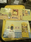 Vintage 1964 Mattel Skipper Barbie Cardboard Room Playset Lot Mid Century...