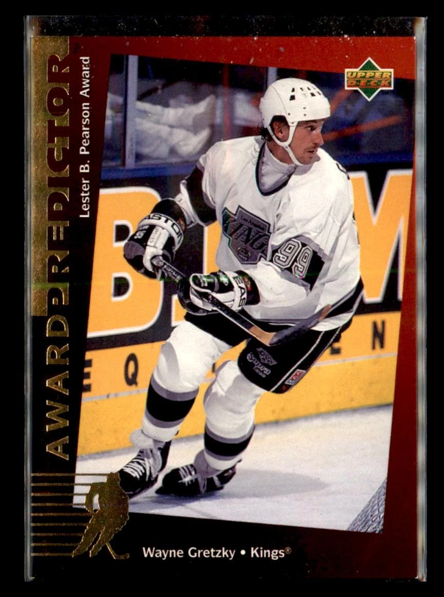 1994-95 Upper Deck #C16 Wayne Gretzky Predictors Canadian Gold Exchange Los A...