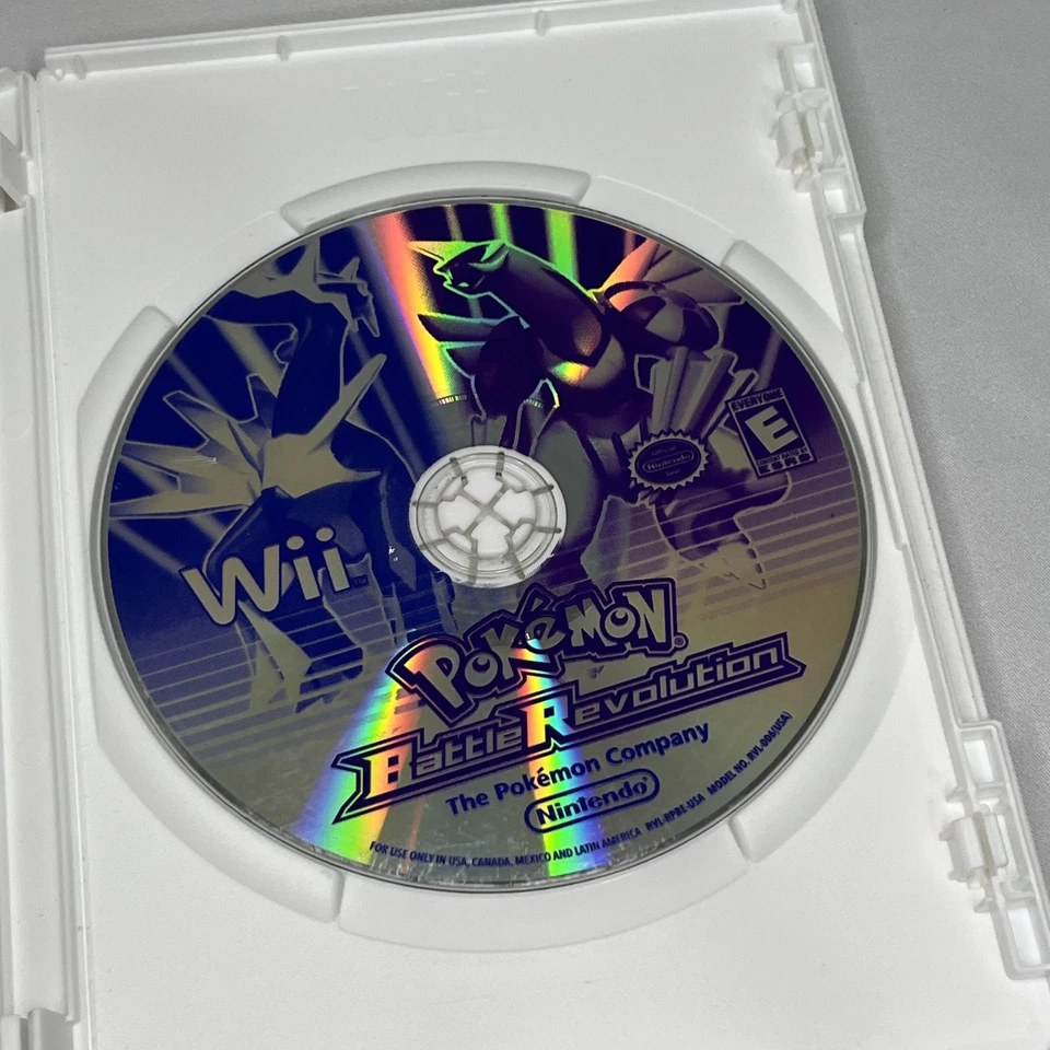 Pokemon Battle Revolution (Nintendo Wii, 2007) CIB - Tested - Image 3 of 4
