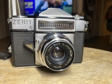 Zenit 4 Soviet Vintage Camera KMZ Lens VEGA - 3 2,8 / 50 USSR Tested Works