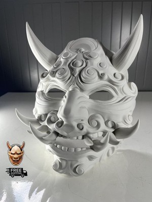 Honnari Maske | Wearable/Display Piece | 3D Printed