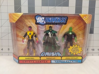 DC Universe Infinite Heroes Crisis Parallax John Stewart Sinestro 3 Pk   Sealed