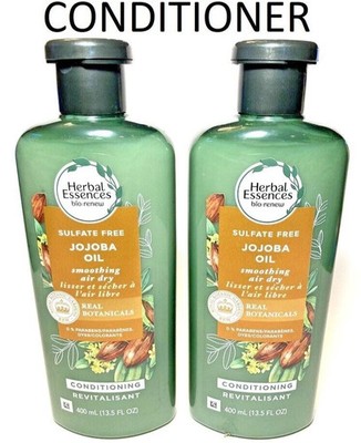 Herbal Essences Jojoba Oil Sulfate Free Conditioner Smooth 13.5 fl oz 2 PACK