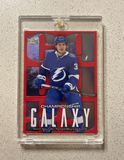 Upper Deck 2025-26 Metal Universe Championship Galaxy Yanni Gourde CG-15 Red /99
