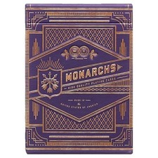 theory11 Monarchs Playing Cards Purple