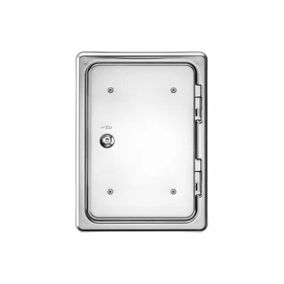 YOUNIKLY RETAIL UG (HAFTUNGSBESCHRÄNKT) Edelstahl Kamintür 20 x 30 cm mit Upmann Schlüssel Revisions-Tür Schlot