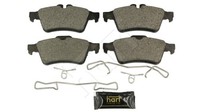 Hinterachse Hart 249 158 Bremsbelagsatz, Scheibenbremse FüR ,Cadillac,CitroËN,Ja
