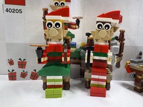LEGO #40205 Holiday Little Elf Helpers 100% complete with manual