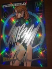 1996 Wizard FAIRCHILD Chromium Card 3 Gen13,  Scott Campbell Signed, Autographed