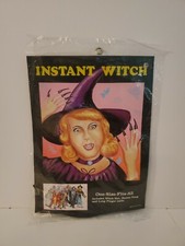 INSTANT WITCH Costume From Halloween House One-Size-Fits-All Cheap Budget Econo