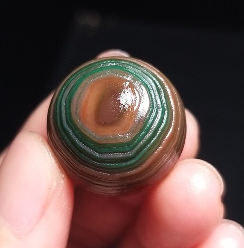TOP 10G Beautiful Gobi Agate Eye Agate Sphere Ball Crystal Bead Gift Healing D49