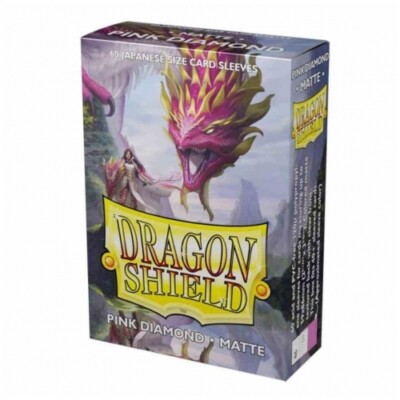 Dragon Shield - Japanese Matte - Pink Diamond(60)