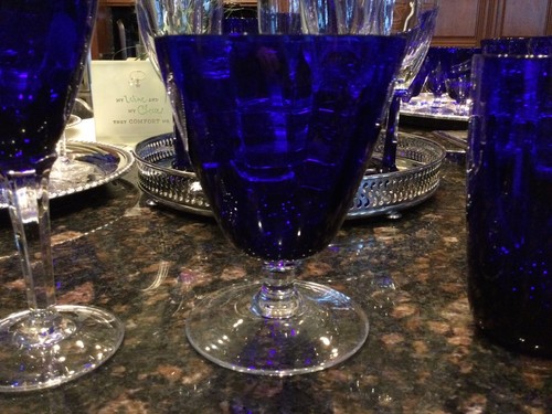 Stunning, Rare, Optic Cobalt Blue Antique Glassware Collection - Picture 54 of 71