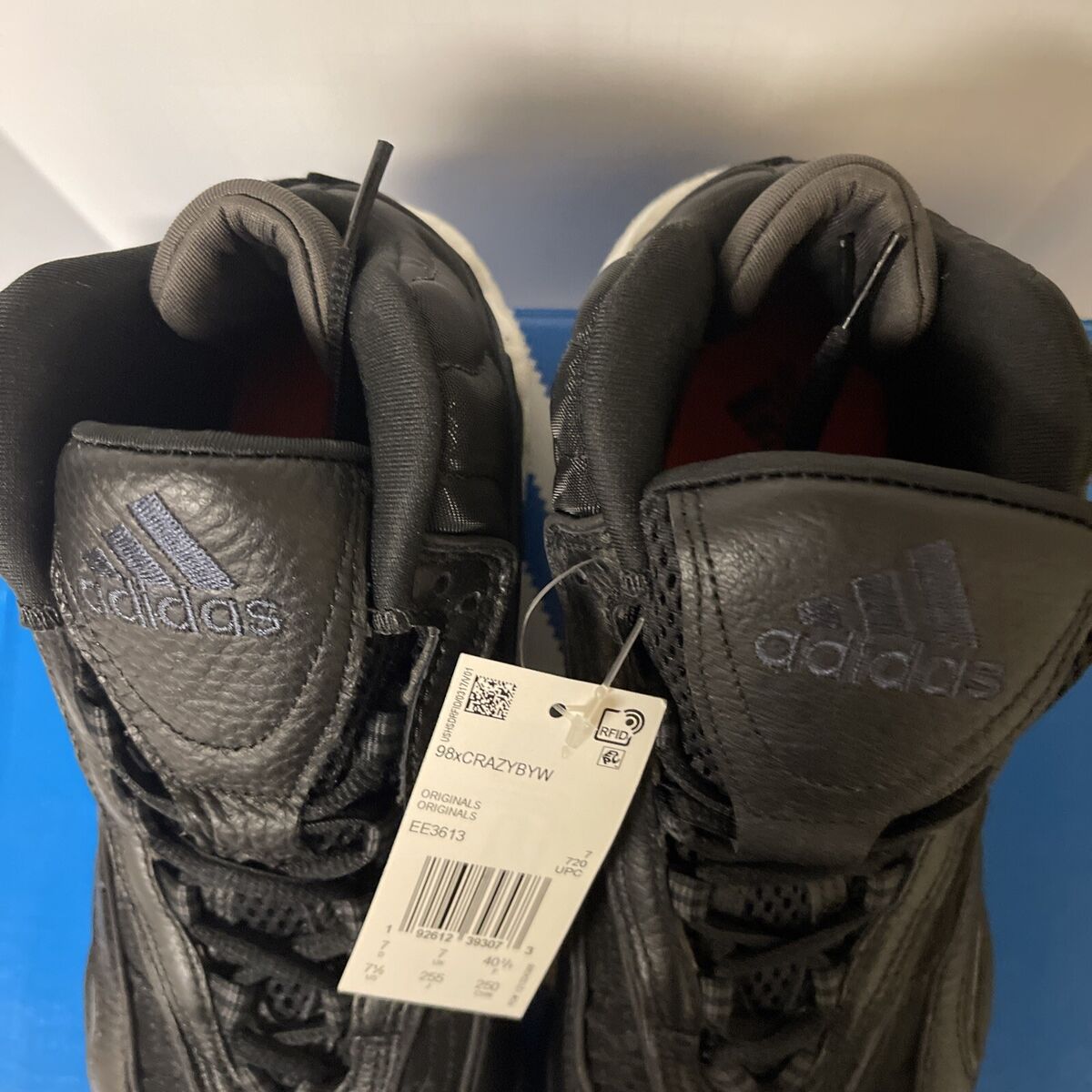 Adidas 98 X Crazy BYW Men's Shoes Core Black-Utility Black Adidas 98 X Crazy BYW Men's Shoes Core Black-Utility Black
