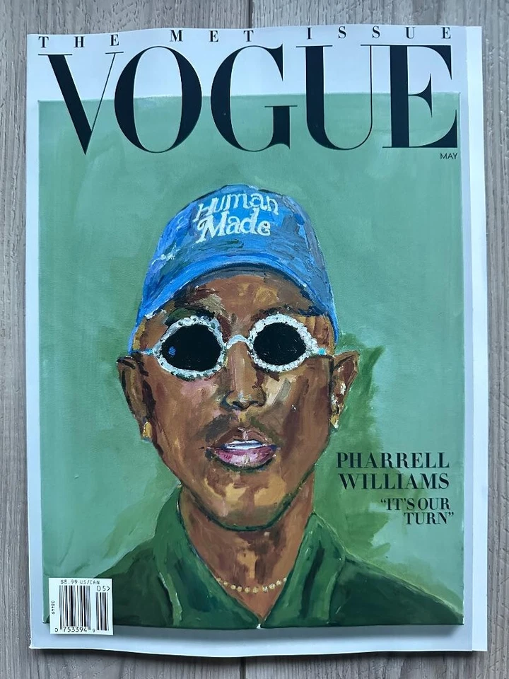 May 2025 PHARRELL WILLIAMS Vogue Magazine MET ISSUE Lewis Hamilton A$AP ROCKY