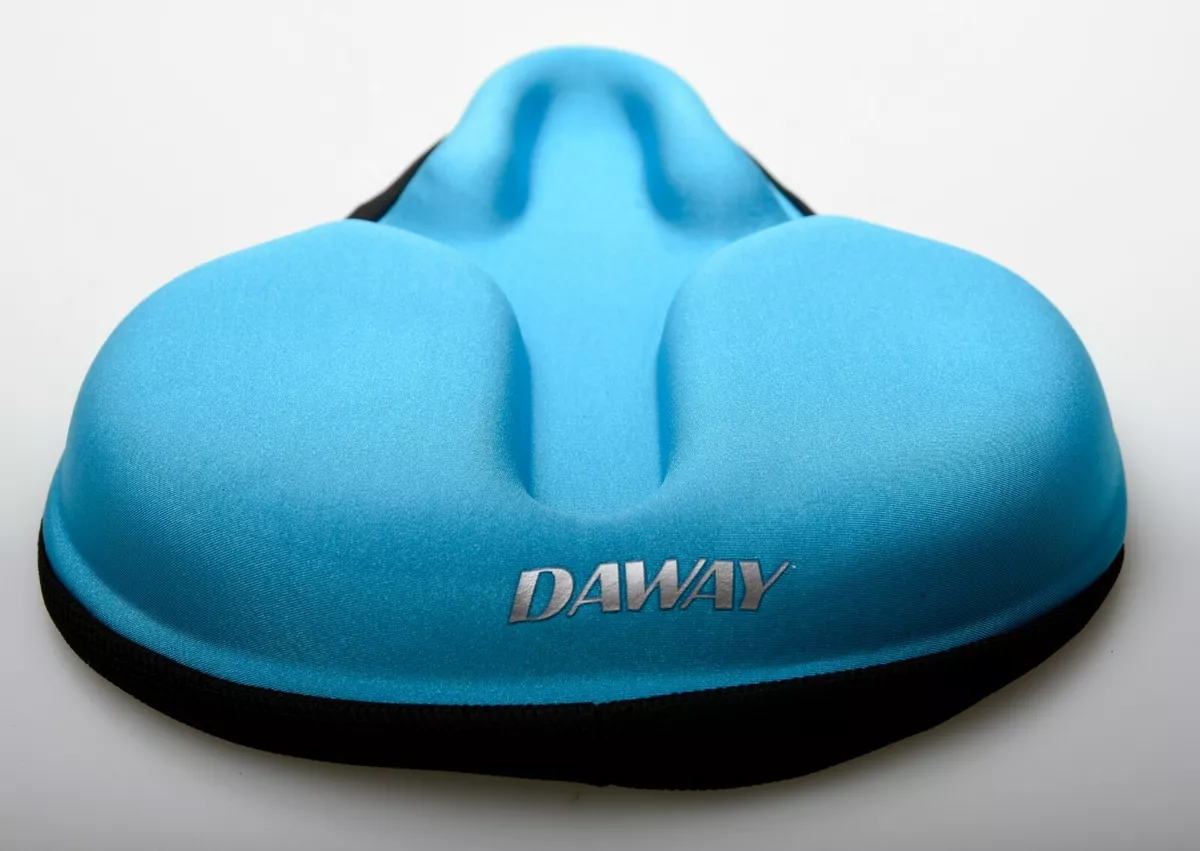Daway comfortable exercise bike seat cover c6 store large wide foam