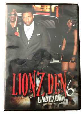 THE LIONZ DEN 6 Loaded Lux Edition Rap DMX Busta Rhymes Q-Tip PDiddy Un Kasa DVD