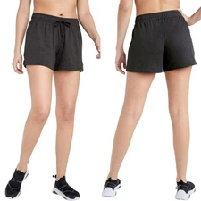 Champion Women's Jersey Short, Granite Heather